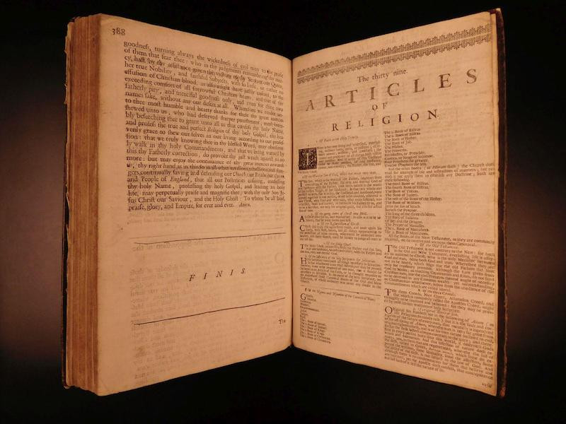 The Thirty-Nine Articles